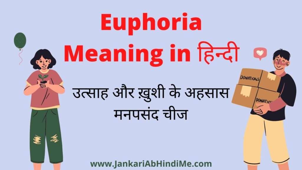 Euphoria Meaning in Hindi
